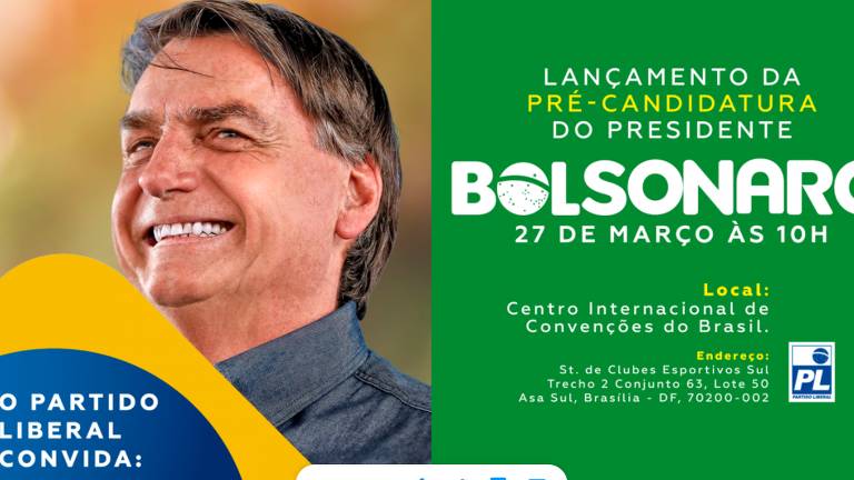 Campanha de Bolsonaro liga alerta de crime eleitoral e reformula ato de pré-candidatura