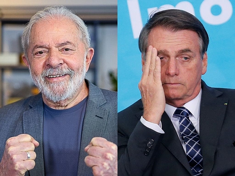 Pesquisa Ipespe aponta Lula na frente com 44%, e Bolsonaro com 26%