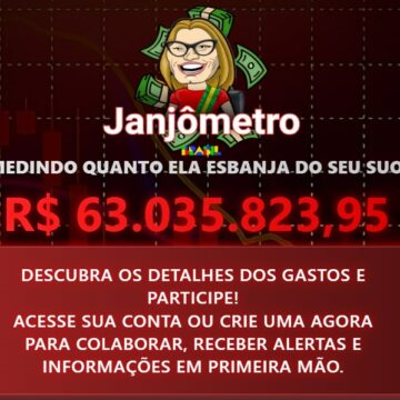 Deputado cria “Janjômetro” para fiscalizar gastos de Janja
