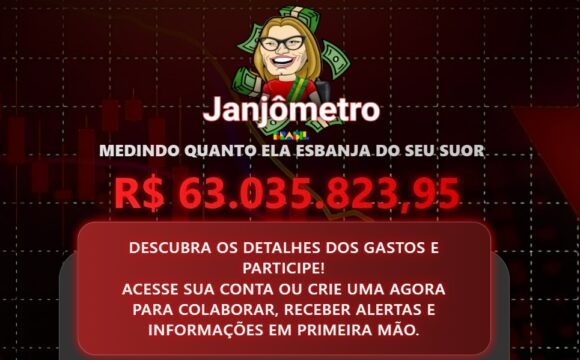 Deputado cria “Janjômetro” para fiscalizar gastos de Janja