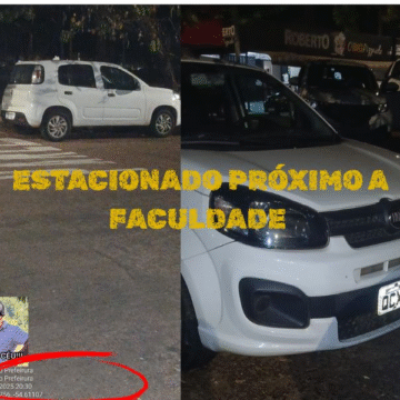 Servidor de Secretaria em Rondonópolis usa carro da Prefeitura para ‘paquitar’ pela cidade