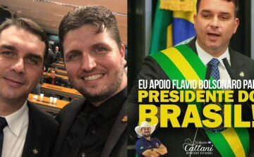 Direita raiz de MT se empolga com lançamento de filho de Bolsonaro