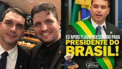 9f51a890d38e0bea20f471df864a20b7 Direita raiz de MT se empolga com lançamento de filho de Bolsonaro