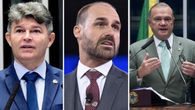Eduardo Bolsonaro orienta aliados de MT a apoiarem Fagundes e Medeiros