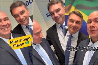 a78c1f5207b1051edea8c984f283514a Abilio pede para Flávio Bolsonaro contar ao pai que perdeu “duas arrobas”